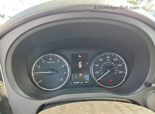 JA4AD2A35KZ018595 2019 MITSUBISHI OUTLANDER Red ხელსაწყოთა პანელის ხედი