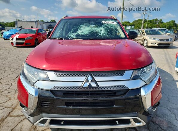 JA4AD2A35KZ018595 2019 MITSUBISHI OUTLANDER Red წინა ხედი