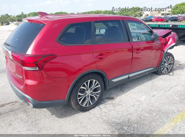 JA4AD2A36HZ050769 2017 MITSUBISHI OUTLANDER Red Tył prawy