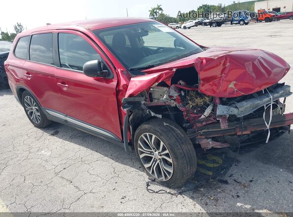 JA4AD2A36HZ050769 2017 MITSUBISHI OUTLANDER Red 
