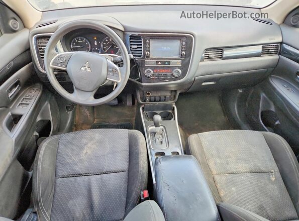 JA4AD2A36KZ009730 2019 MITSUBISHI OUTLANDER Black წინა პანელის ხედი