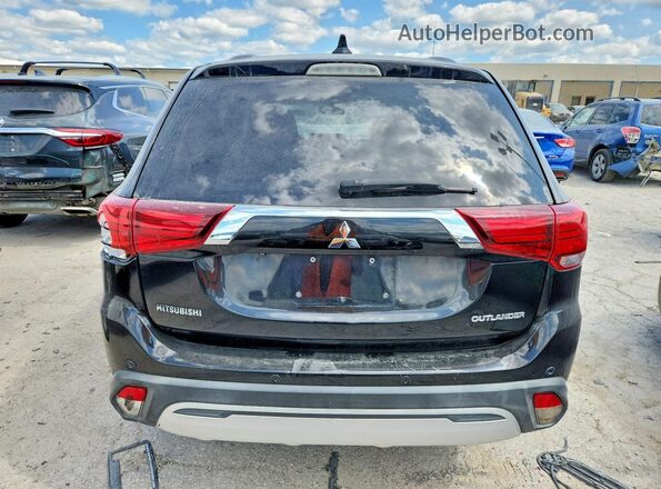 JA4AD2A36KZ009730 2019 MITSUBISHI OUTLANDER Black უკანა ხედი