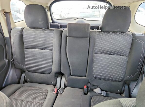 JA4AD2A36KZ009730 2019 MITSUBISHI OUTLANDER Black უკანა სავარძლების ხედი