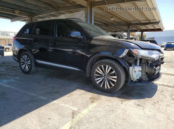 JA4AD2A37LZ046397 2020 MITSUBISHI OUTLANDER Черный Передняя правая четверть