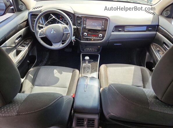 JA4AD2A37LZ047999 2020 MITSUBISHI OUTLANDER Black Առջևի վահանակի տեսք