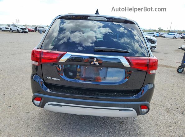 JA4AD2A37LZ047999 2020 MITSUBISHI OUTLANDER Black Հետևի տեսք