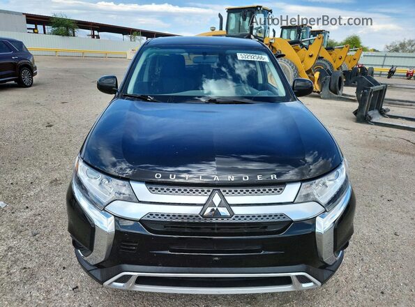 JA4AD2A37LZ047999 2020 MITSUBISHI OUTLANDER Black Դիմացի տեսք
