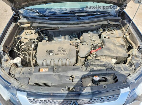 JA4AD2A37LZ047999 2020 MITSUBISHI OUTLANDER Black Շարժիչի բաժամունքի տեսք