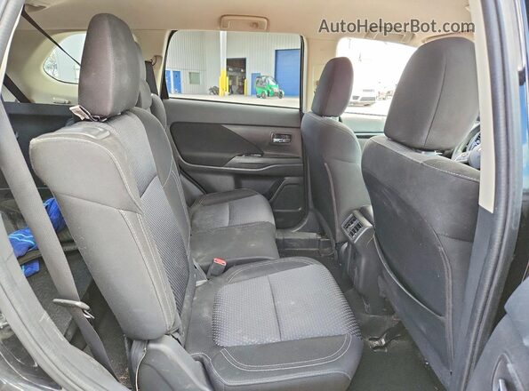 JA4AD2A37LZ047999 2020 MITSUBISHI OUTLANDER Black Սալոնի հետևի տեսք