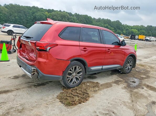 JA4AD2A38JZ041271 2018 MITSUBISHI OUTLANDER Red Trasero derecho