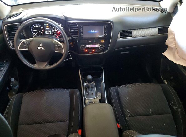 JA4AD2A38JZ062024 2018 MITSUBISHI OUTLANDER Blue Widok deski rozdzielczej
