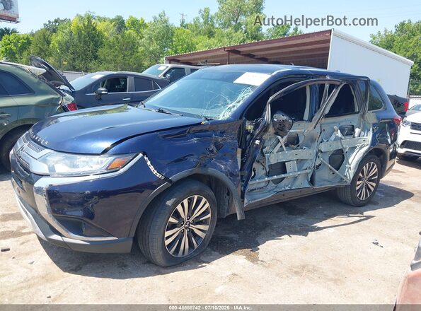 JA4AD2A38KZ026335 2019 MITSUBISHI OUTLANDER Blue 