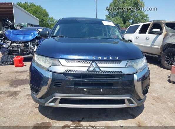 JA4AD2A38KZ026335 2019 MITSUBISHI OUTLANDER Blue უკანა სალონის ხედი