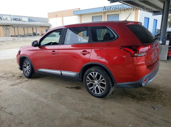 JA4AD2A39GZ053647 2016 MITSUBISHI OUTLANDER Красный Задняя левая четверть