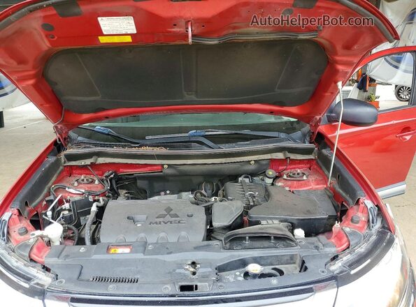 JA4AD2A39GZ053647 2016 MITSUBISHI OUTLANDER Красный Вид задней части салона