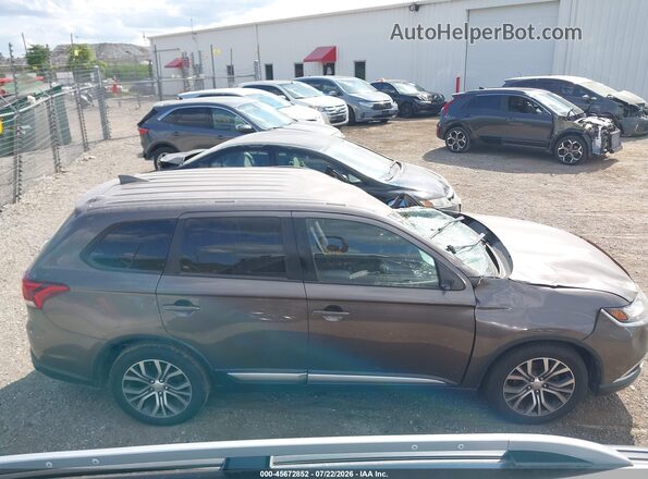 JA4AD2A3XHZ066487 2017 MITSUBISHI OUTLANDER Brown Vista interior trasera
