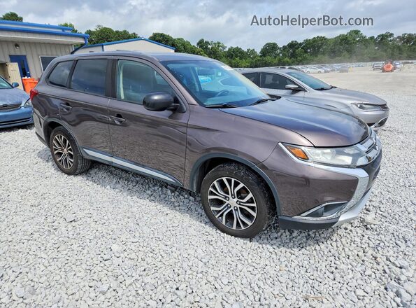 JA4AD2A3XJZ033432 2018 MITSUBISHI OUTLANDER Brown Delantero derecho