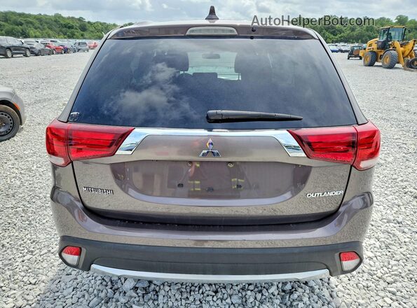 JA4AD2A3XJZ033432 2018 MITSUBISHI OUTLANDER Brown Vista trasera