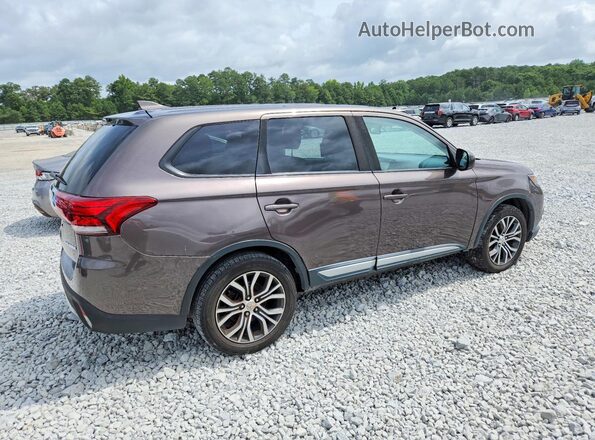 JA4AD2A3XJZ033432 2018 MITSUBISHI OUTLANDER Brown Trasero derecho