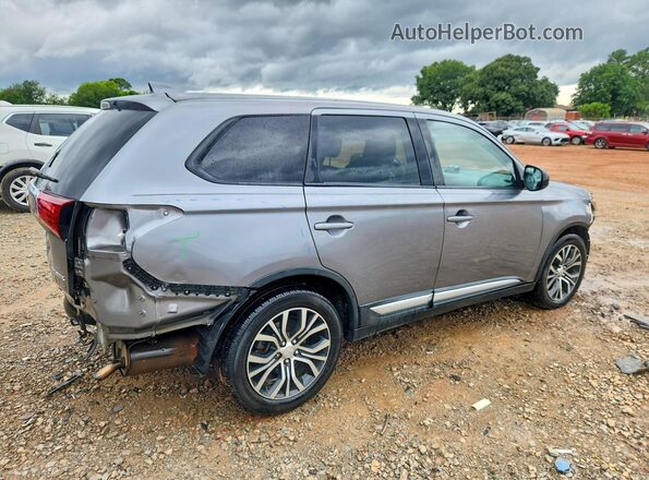 JA4AD2A3XJZ040171 2018 MITSUBISHI OUTLANDER Серый Задняя правая четверть