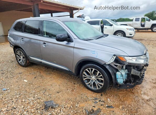 JA4AD2A3XJZ040171 2018 MITSUBISHI OUTLANDER Серый Передняя правая четверть
