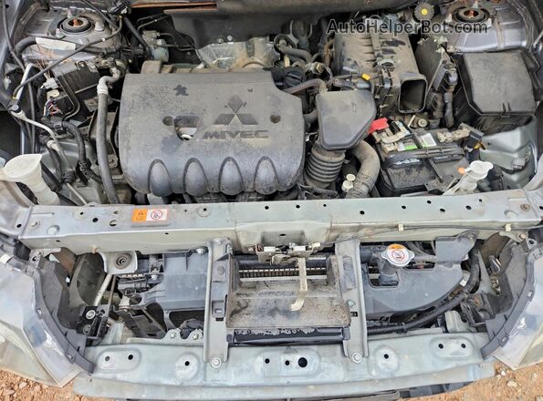 JA4AD2A3XJZ040171 2018 MITSUBISHI OUTLANDER Серый Вид подкапотного пространства