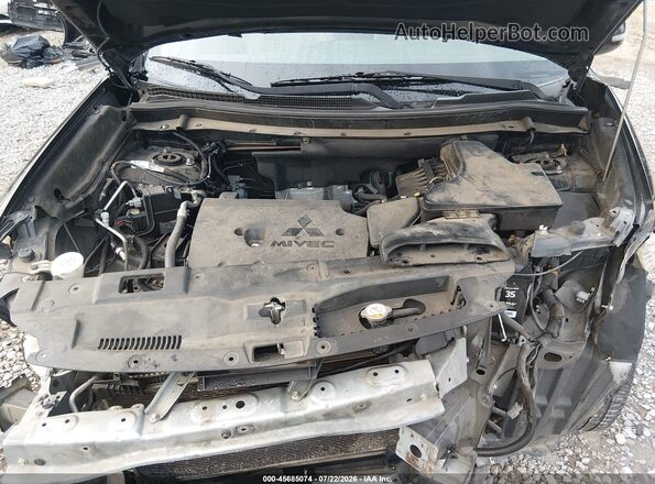 JA4AD3A30GZ007243 2016 MITSUBISHI OUTLANDER Black Widok z tyłu