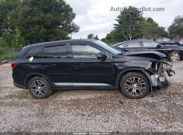 JA4AD3A30GZ007243 2016 MITSUBISHI OUTLANDER Black Widok wnętrza z tyłu