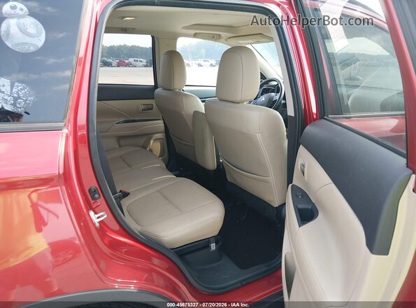 JA4AD3A30GZ037326 2016 MITSUBISHI OUTLANDER Red Vista de la etiqueta del VIN