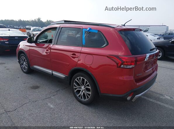 JA4AD3A30GZ037326 2016 MITSUBISHI OUTLANDER Red Trasero izquierdo