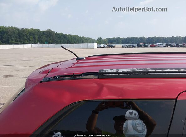 JA4AD3A30GZ037326 2016 MITSUBISHI OUTLANDER Red Vista interior trasera