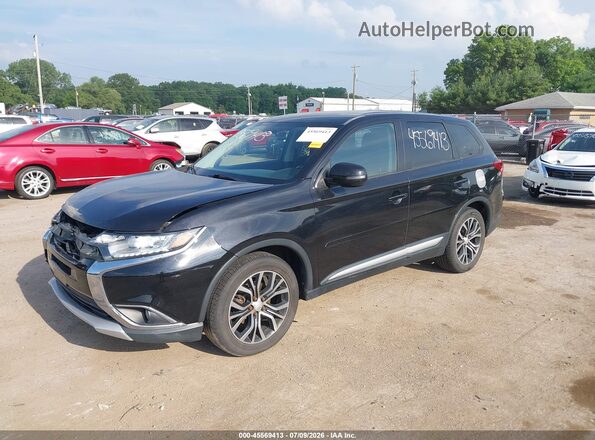 JA4AD3A30HZ014291 2017 MITSUBISHI OUTLANDER Black Vista tres cuartos delantera izquierda