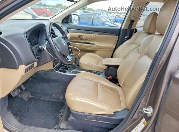 JA4AD3A30KZ017683 2019 MITSUBISHI OUTLANDER Brown Սալոնի դիմացի տեսք