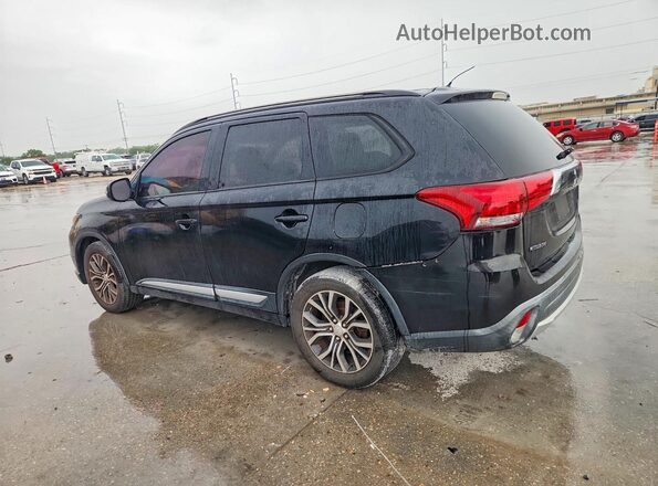 JA4AD3A31GZ009924 2016 MITSUBISHI OUTLANDER Black Trasero izquierdo