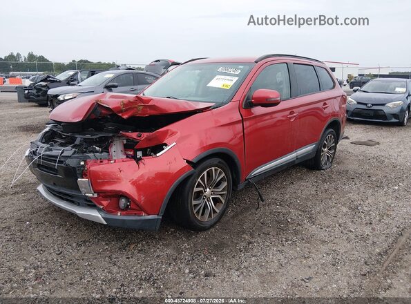 JA4AD3A32GZ020754 2016 MITSUBISHI OUTLANDER Red წინა მარცხენა ხედი სამი მეოთხედიდან