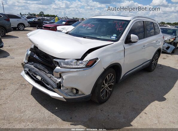 JA4AD3A32HZ034672 2017 MITSUBISHI OUTLANDER White Vista tres cuartos delantera izquierda