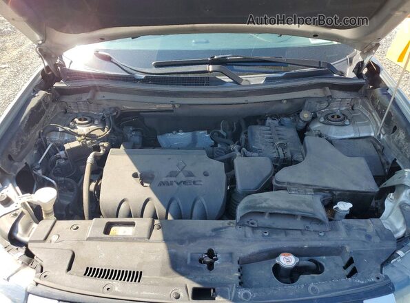 JA4AD3A32KZ035148 2019 MITSUBISHI OUTLANDER Silver Vista del compartimento del motor