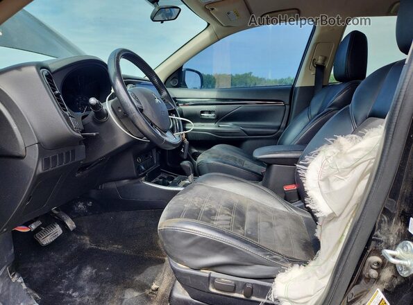 JA4AD3A32KZ035389 2019 MITSUBISHI OUTLANDER Black Вид салону спереду