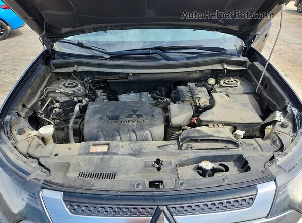 JA4AD3A32KZ035389 2019 MITSUBISHI OUTLANDER Black Вид підкапотного простору