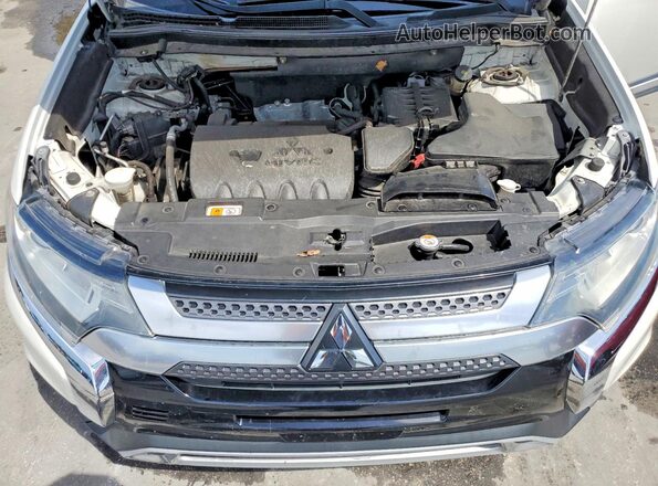 JA4AD3A32KZ036316 2019 MITSUBISHI OUTLANDER White Engine compartment view