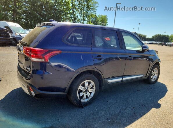 JA4AD3A32KZ045016 2019 MITSUBISHI OUTLANDER Blue Rear right