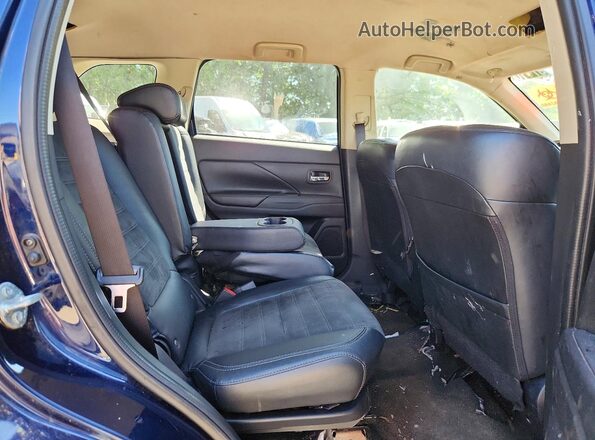 JA4AD3A32KZ045016 2019 MITSUBISHI OUTLANDER Blue Rear interior view
