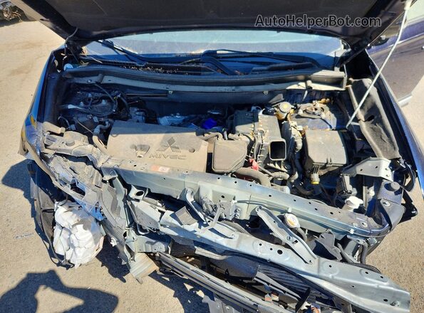 JA4AD3A32KZ045016 2019 MITSUBISHI OUTLANDER Blue Engine compartment view