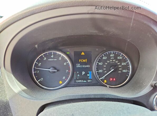 JA4AD3A32LZ031814 2020 MITSUBISHI OUTLANDER Красный Вид щитка приборов