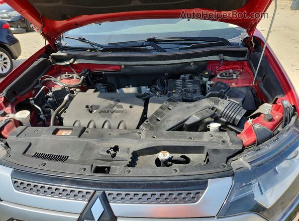 JA4AD3A32LZ031814 2020 MITSUBISHI OUTLANDER Красный Вид подкапотного пространства