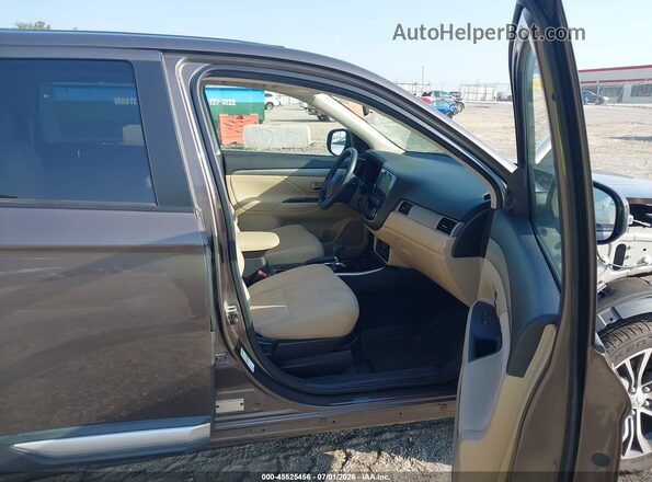 JA4AD3A33HZ025642 2017 MITSUBISHI OUTLANDER Pewter Սալոնի դիմացի տեսք