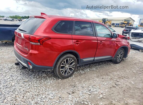JA4AD3A33JZ068061 2018 MITSUBISHI OUTLANDER Красный Задняя правая четверть