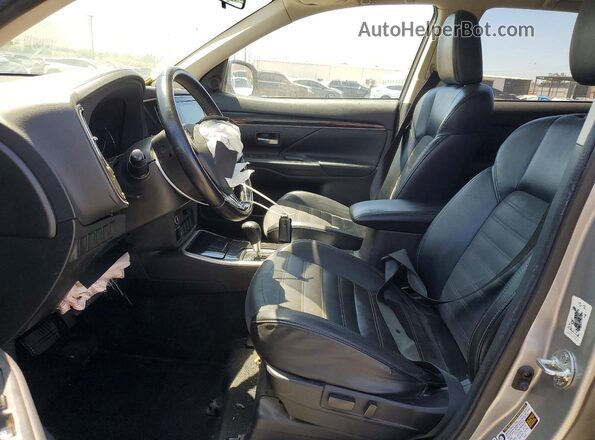 JA4AD3A33KZ046479 2019 MITSUBISHI OUTLANDER Silver წინა სალონის ხედი