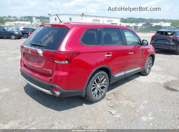 JA4AD3A34GZ007360 2016 MITSUBISHI OUTLANDER Red უკანა მარჯვენა