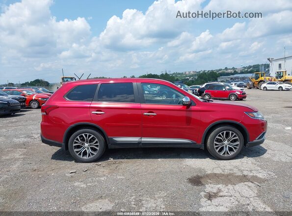 JA4AD3A34GZ007360 2016 MITSUBISHI OUTLANDER Red უკანა სალონის ხედი